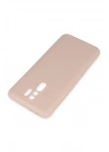 Mey İthalat®   Redmi 9 Kılıf Nano içi Kadife Silikon - Pudra