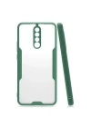 Mey İthalat®   Redmi 9 Kılıf Platin Silikon - Yeşil