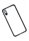 Mey İthalat®   Redmi 9A Kılıf Miami Şeffaf Silikon - Lacivert