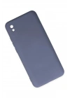 Mey İthalat®   Redmi 9A Kılıf Nano içi Kadife Silikon - Gri