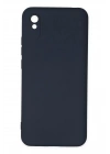 Mey İthalat®   Redmi 9A Kılıf Nano içi Kadife Silikon - Lacivert