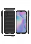 Mey İthalat®   Redmi 9A Kılıf Optimum Silikon - Siyah