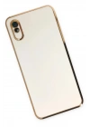 Mey İthalat®   Redmi 9A Kılıf Volet Silikon - Beyaz