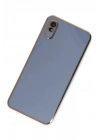 Mey İthalat®   Redmi 9A Kılıf Volet Silikon - Mavi