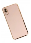Mey İthalat®   Redmi 9A Kılıf Volet Silikon - Pembe
