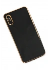 Mey İthalat®   Redmi 9A Kılıf Volet Silikon - Siyah