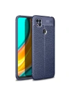 Mey İthalat®   Redmi 9C Kılıf Auto Focus Kapak - Lacivert