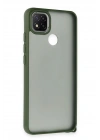 Mey İthalat®   Redmi 9C Kılıf Elegant Kapak - Yeşil
