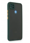 Mey İthalat®   Redmi 9C Kılıf Montreal Silikon Kapak - Yeşil