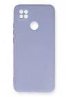 Mey İthalat®   Redmi 9C Kılıf Nano içi Kadife Silikon - Lila