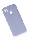 Mey İthalat®   Redmi 9C Kılıf Nano içi Kadife Silikon - Lila