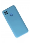 Mey İthalat®   Redmi 9C Kılıf Nano içi Kadife Silikon - Mavi