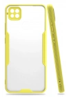 Mey İthalat®   Redmi 9C Kılıf Platin Silikon - Sarı