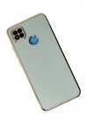 Mey İthalat®   Redmi 9C Kılıf Volet Silikon - Açık Yeşil