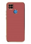 Mey İthalat®   Redmi 9C Kılıf Volet Silikon - Kırmızı