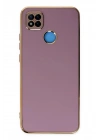 Mey İthalat®   Redmi 9C Kılıf Volet Silikon - Mor