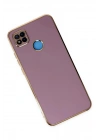 Mey İthalat®   Redmi 9C Kılıf Volet Silikon - Mor