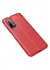 Mey İthalat®   Redmi 9T Kılıf Auto Focus Kapak - Kırmızı