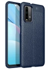 Mey İthalat®   Redmi 9T Kılıf Auto Focus Kapak - Lacivert