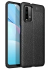 Mey İthalat®   Redmi 9T Kılıf Auto Focus Kapak - Siyah