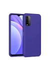 Mey İthalat®   Redmi 9T Kılıf Nano içi Kadife Silikon - Mor