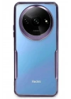 Mey İthalat®   Redmi A3 4G Kılıf Boyi Silikon Kapak - Derin Mor