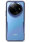 Mey İthalat®   Redmi A3 4G Kılıf Boyi Silikon Kapak - Lacivert