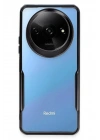 Mey İthalat®   Redmi A3 4G Kılıf Boyi Silikon Kapak - Siyah