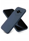 Mey İthalat®   Redmi A3 4G Kılıf First Silikon - Lacivert