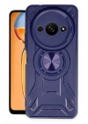 Mey İthalat®   Redmi A3 4G Kılıf Lincoln Silikon - Lacivert