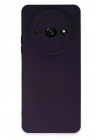 Mey İthalat®   Redmi A3 4G Kılıf Nano içi Kadife Silikon - Mor