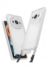 Mey İthalat®   Redmi A3 4G Kılıf Penta Silikon Kılıf - Şeffaf