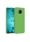 Mey İthalat®   Redmi K30 Pro Kılıf Nano içi Kadife Silikon - Yeşil