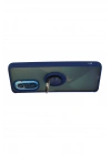 Mey İthalat®   Redmi K40 Kılıf Montreal Yüzüklü Silikon Kapak - Lacivert