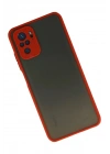 Mey İthalat®   Redmi Note 10 Kılıf Montreal Silikon Kapak - Kırmızı
