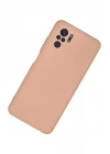 Mey İthalat®   Redmi Note 10 Kılıf Nano içi Kadife Silikon - Pudra