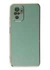 Mey İthalat®   Redmi Note 10 Kılıf Volet Silikon - Açık Yeşil