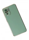Mey İthalat®   Redmi Note 10 Kılıf Volet Silikon - Açık Yeşil