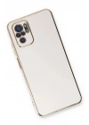 Mey İthalat®   Redmi Note 10 Kılıf Volet Silikon - Beyaz