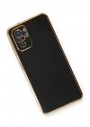Mey İthalat®   Redmi Note 10 Kılıf Volet Silikon - Siyah