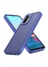 Mey İthalat®   Redmi Note 10 Pro Kılıf Elegant Kapak - Açık Mavi