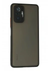 Mey İthalat®   Redmi Note 10 Pro Kılıf Montreal Silikon Kapak - Siyah