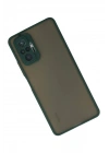 Mey İthalat®   Redmi Note 10 Pro Kılıf Montreal Silikon Kapak - Yeşil