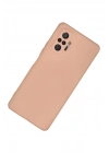 Mey İthalat®   Redmi Note 10 Pro Kılıf Nano içi Kadife Silikon - Pudra