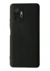 Mey İthalat®   Redmi Note 10 Pro Kılıf Nano içi Kadife Silikon - Siyah