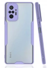 Mey İthalat®   Redmi Note 10 Pro Kılıf Platin Silikon - Lila
