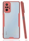 Mey İthalat®   Redmi Note 10 Pro Kılıf Platin Silikon - Pembe