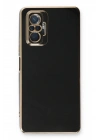 Mey İthalat®   Redmi Note 10 Pro Kılıf Volet Silikon - Siyah