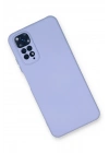 Mey İthalat®   Redmi Note 11 Kılıf Nano içi Kadife Silikon - Lila