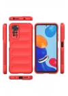 Mey İthalat®   Redmi Note 11 Kılıf Optimum Silikon - Kırmızı